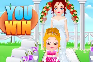 可爱宝贝花童体验