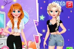 双胞胎时尚比拼